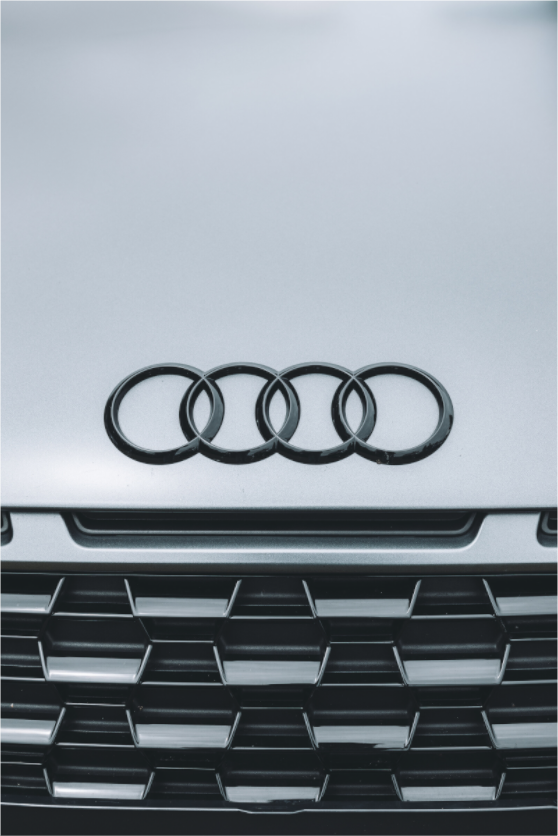 Main image Audi – Emblème en noir