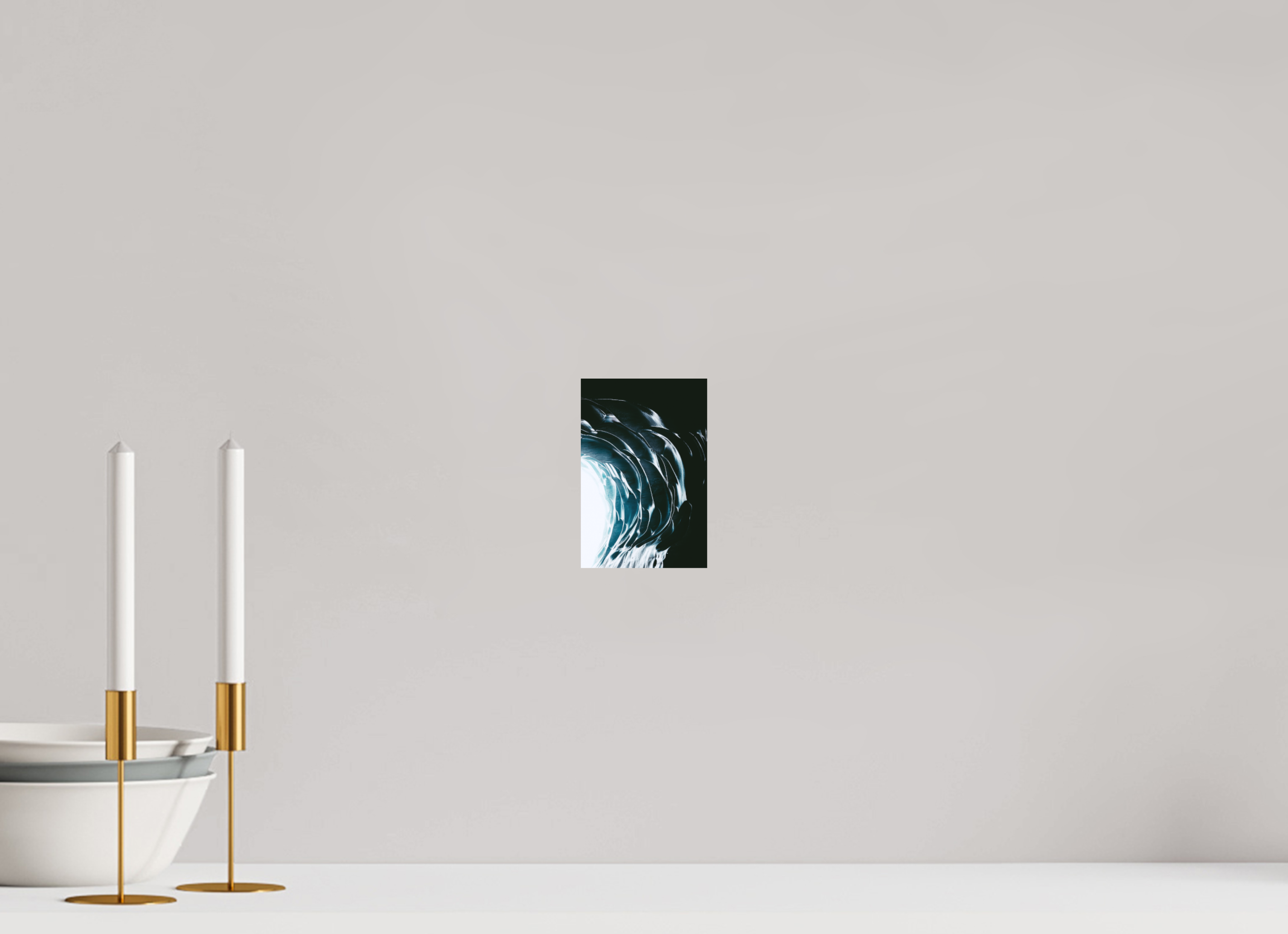 10 x 15 cm, Tirage Fine Art Premium + Entrée cristalline de la Mer de Glace