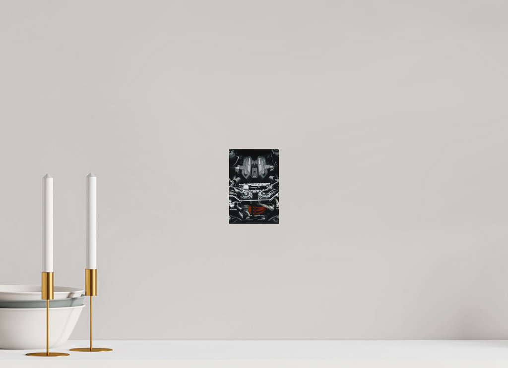10 x 15 cm, Tirage Fine Art (Papier Mat) Lamborghini Temerario – V12 dévoilé