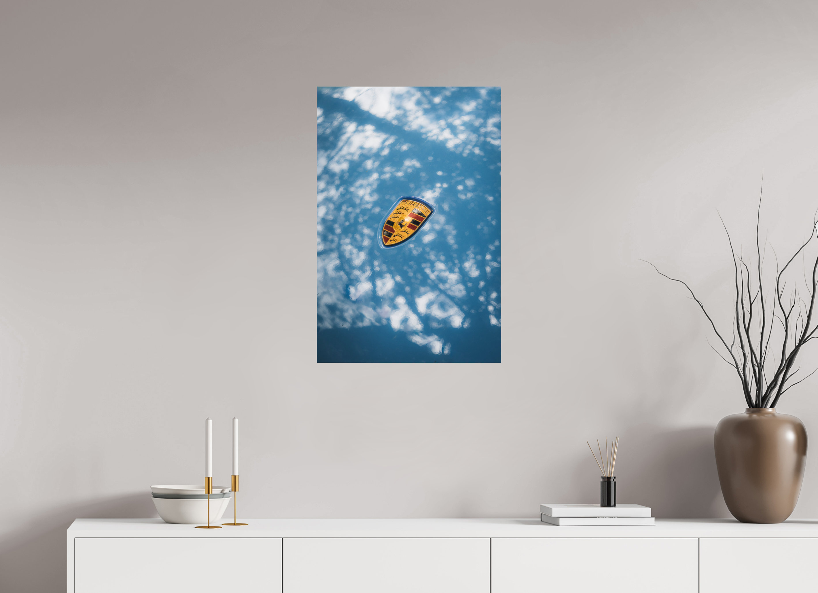 50 x 75 cm, Tirage Fine Art Premium + Porsche 911 – Emblème iconique