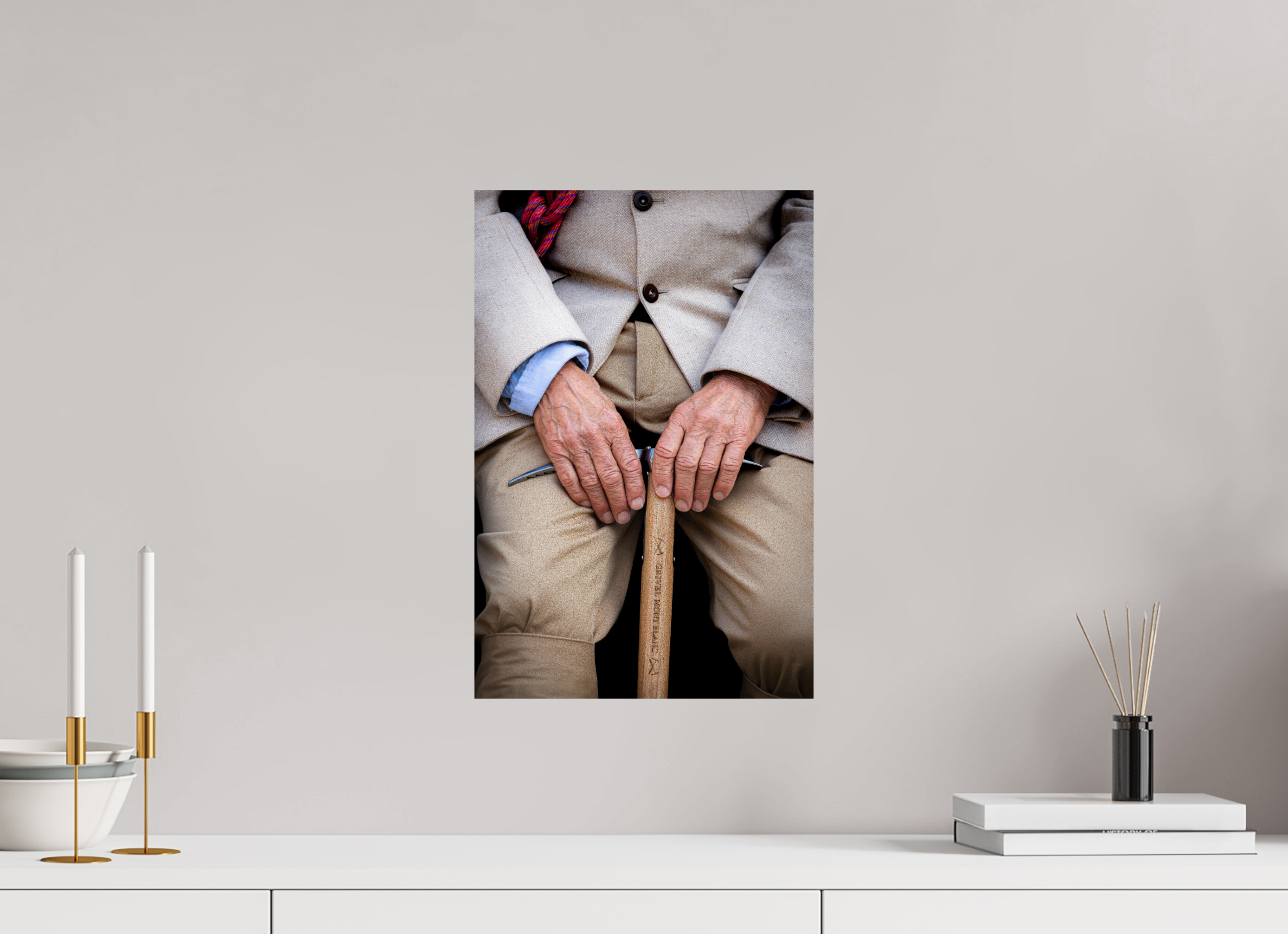 30 x 45 cm, Tirage Fine Art Premium Gardien des Sommets – Portrait à la Compagnie des Guides