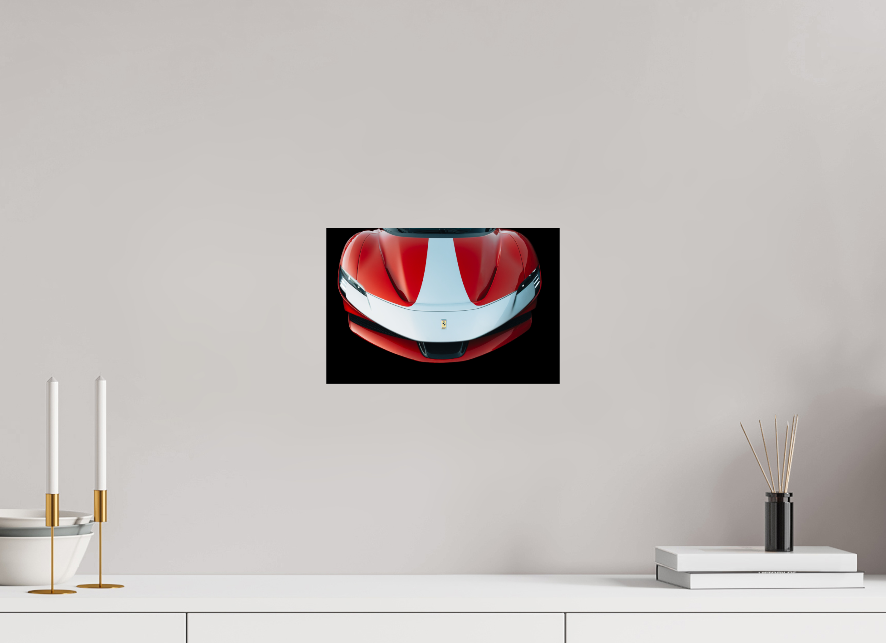 30 x 20 cm, Tirage Fine Art Premium Ferrari