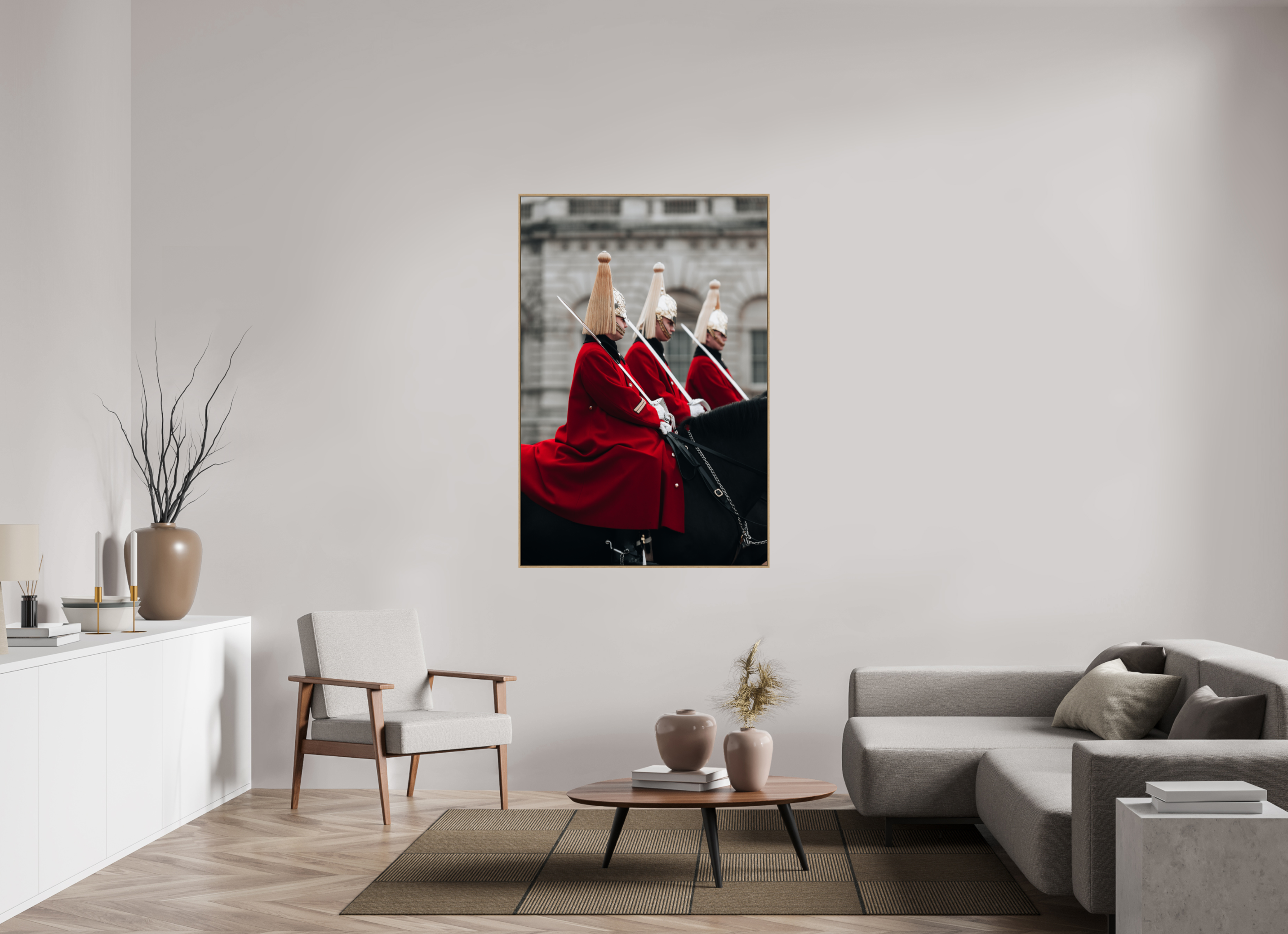 100 x 150 cm, Tirage sous Plexiglas encadré Triple précision – Life Guards