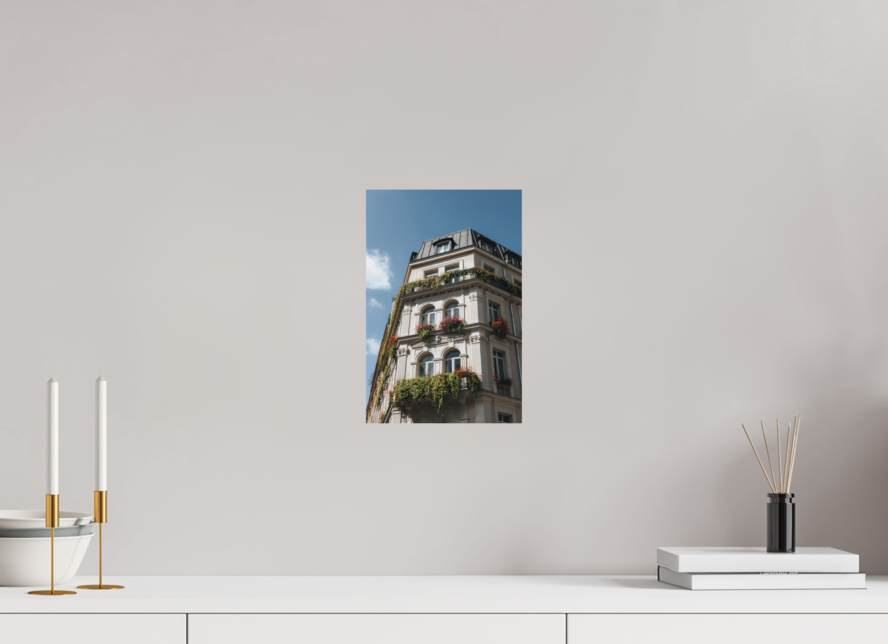 20 x 30 cm, Tirage Fine Art Premium + Élégance haussmannienne en été