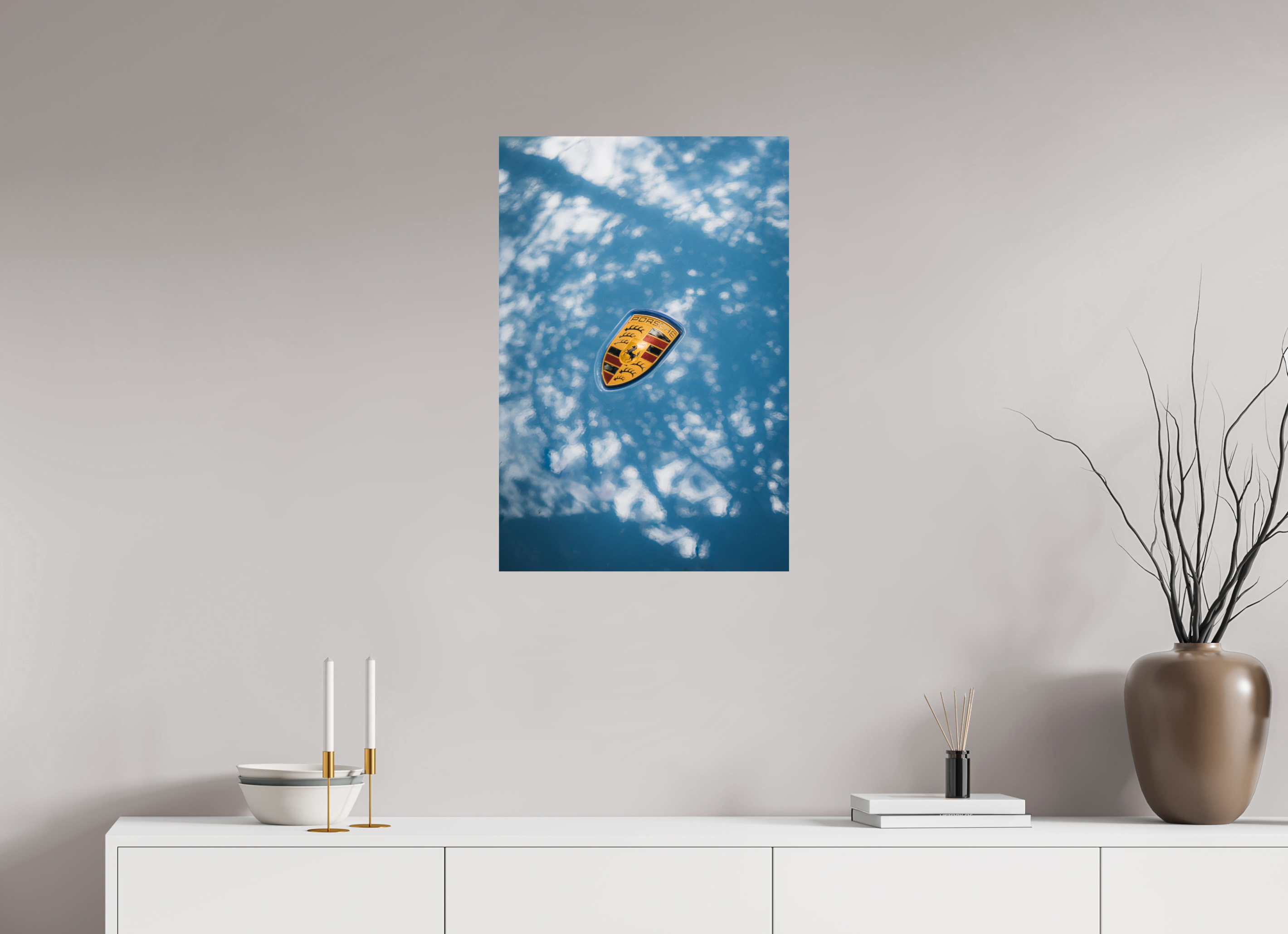 50 x 75 cm, Tirage Fine Art Premium Porsche 911 – Emblème iconique