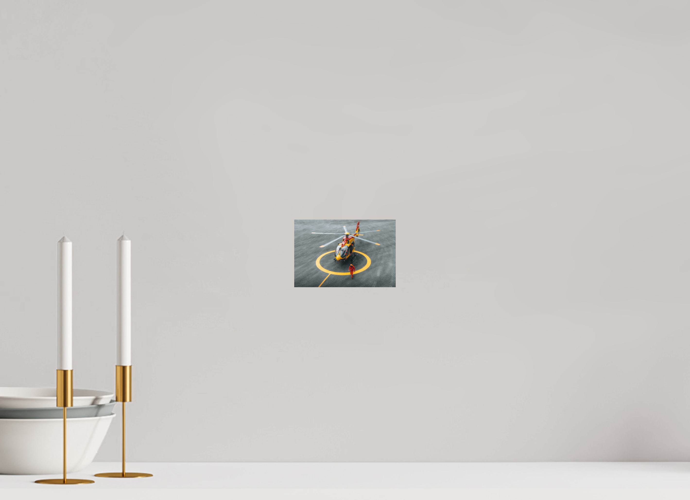 15 x 10 cm, Tirage Fine Art Premium + Atterrissage précis à la DZ