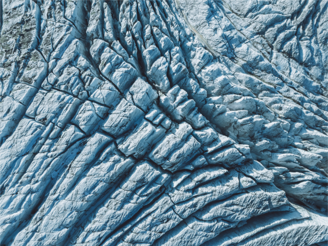 Main image Glacier du Tour – Séracs et Crevasses depuis le Ciel