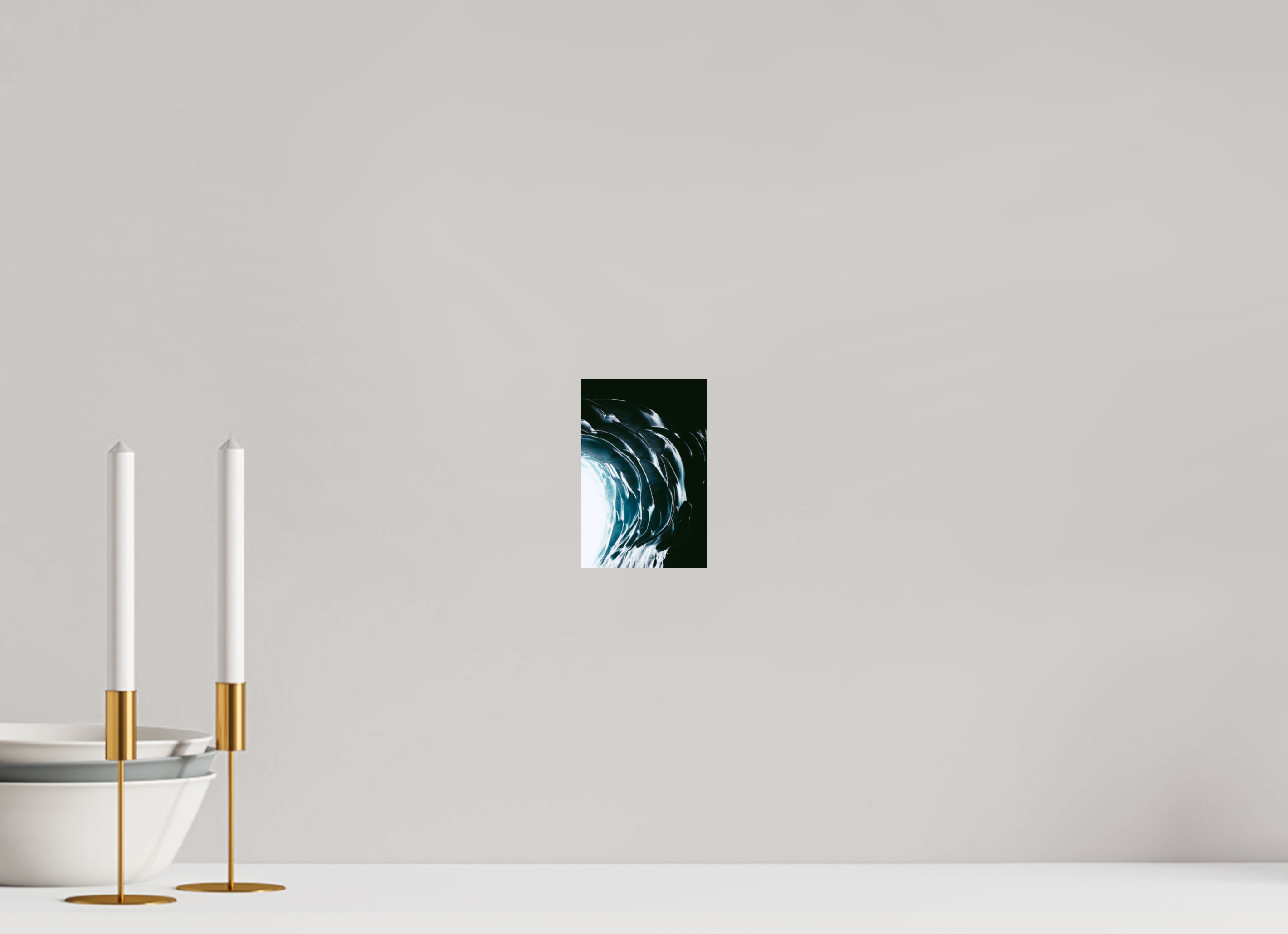 10 x 15 cm, Tirage Fine Art Premium Entrée cristalline de la Mer de Glace