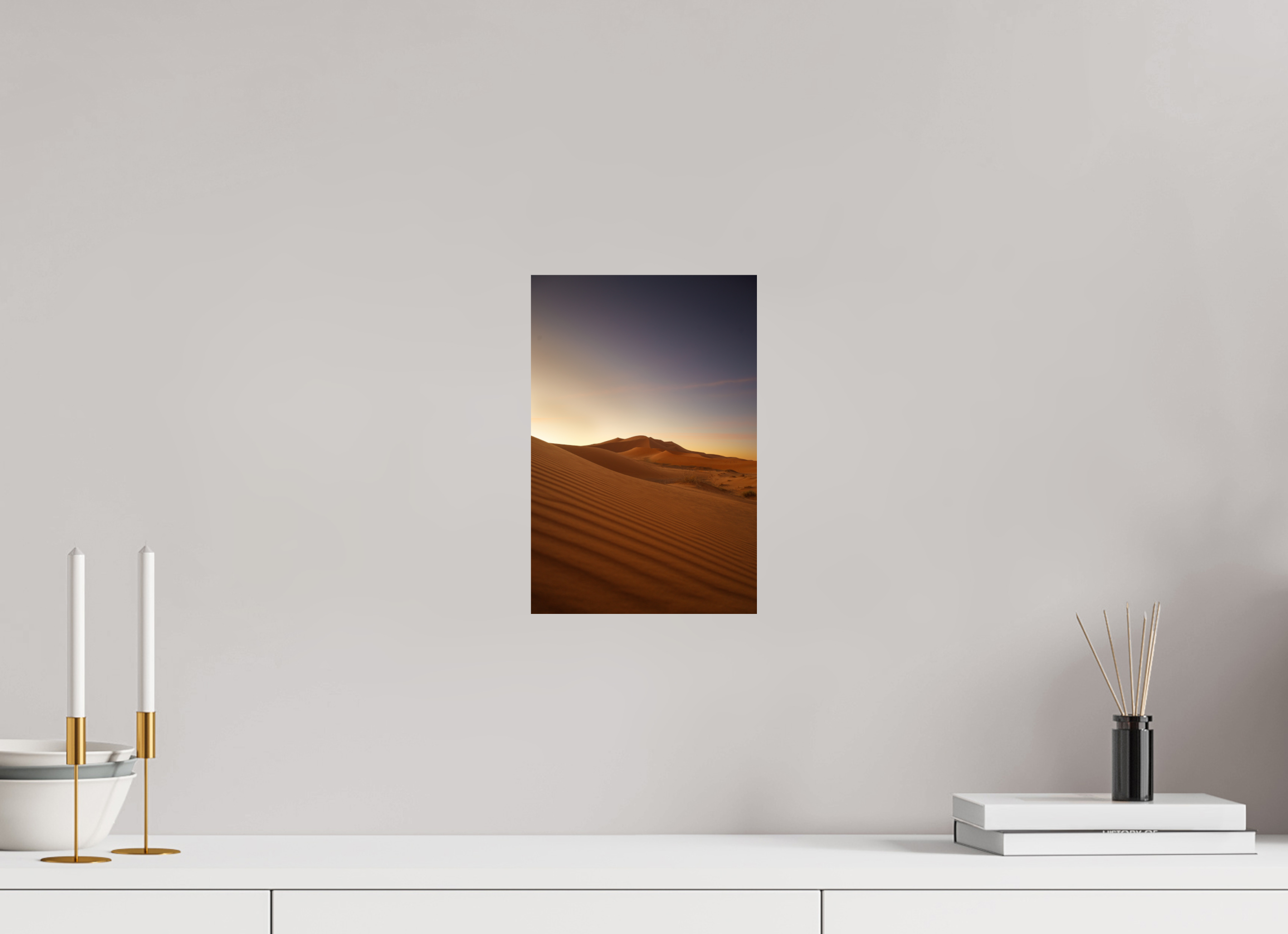 20 x 30 cm, Tirage Fine Art Premium Dune au lever du soleil
