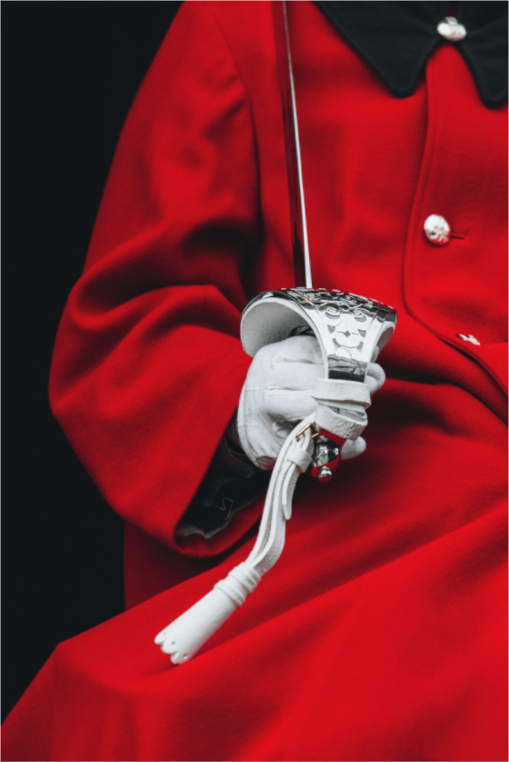 Main image Élégance en détail – Gant et épée