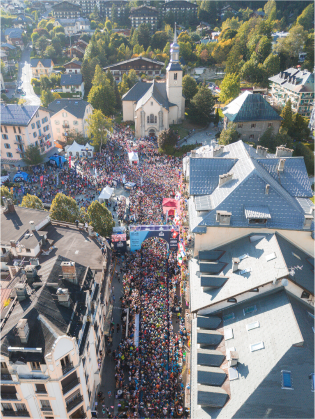 Main image Lancement des Champions – UTMB Mont-Blanc en action