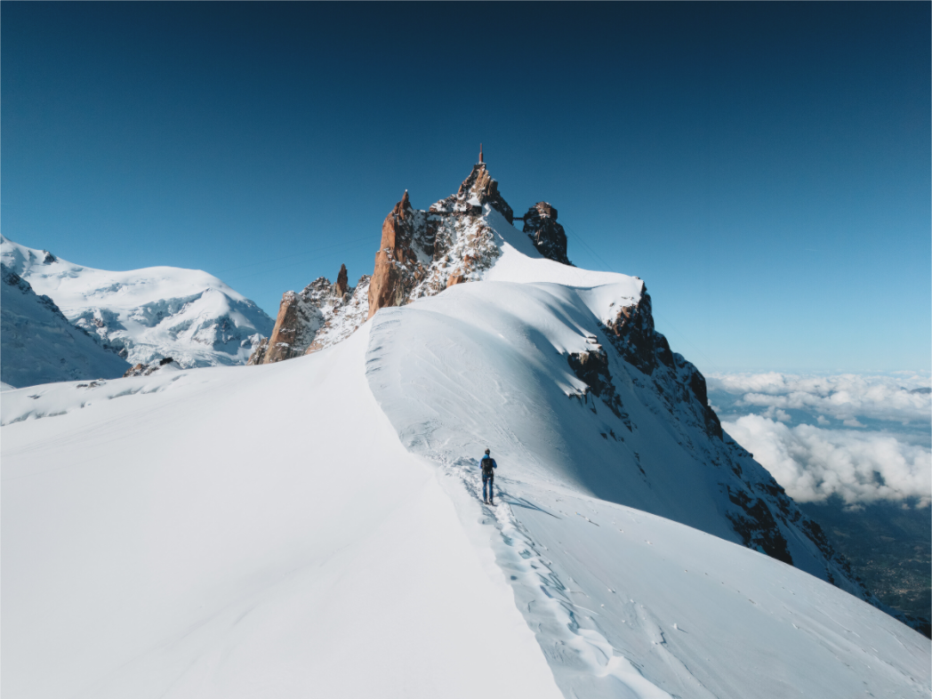 Main image Équilibre au sommet – Aiguille du Midi