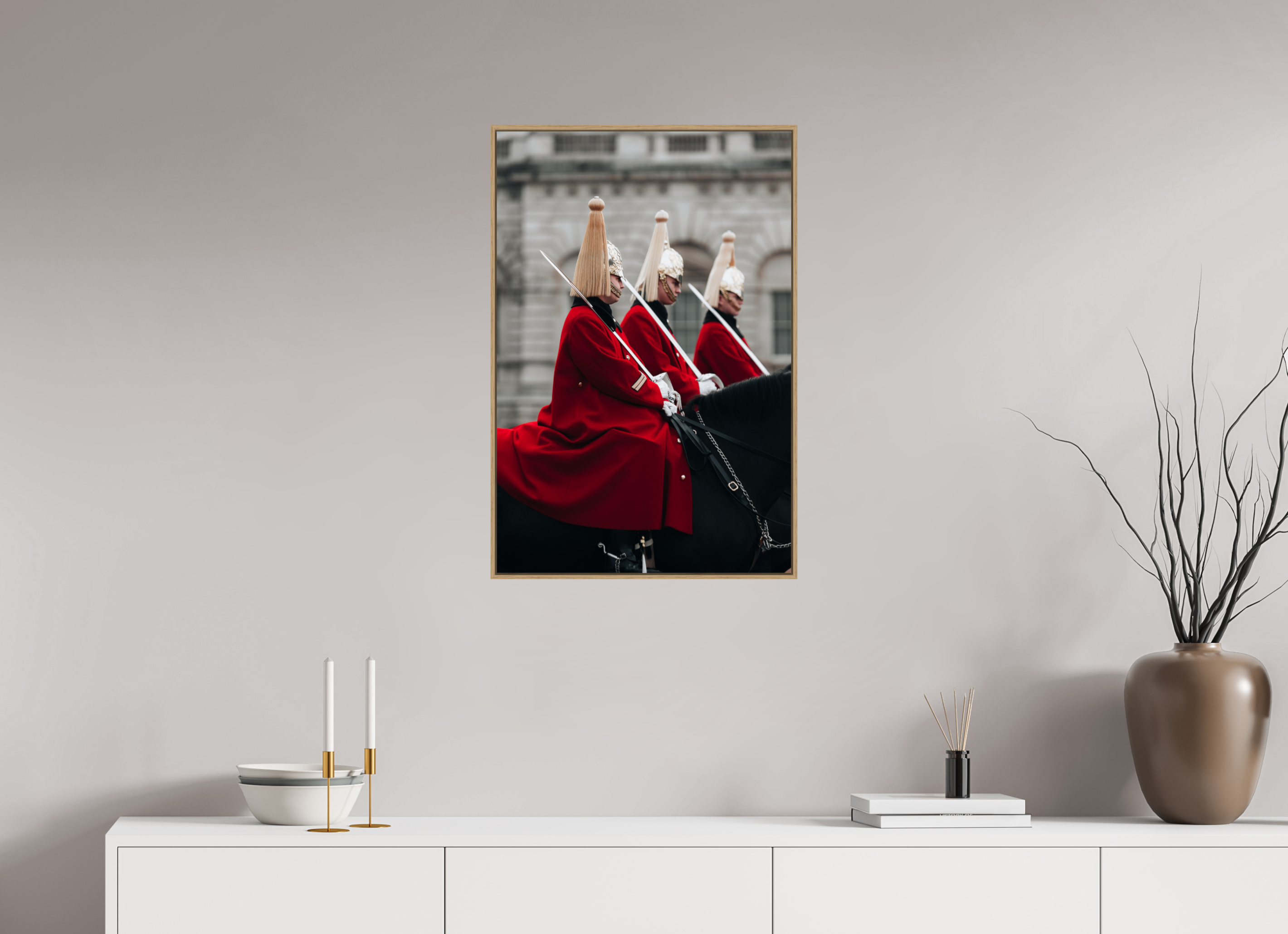 50 x 75 cm, Tirage sous Plexiglas encadré Triple précision – Life Guards