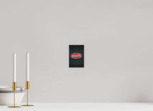 10 x 15 cm, Tirage Fine Art (Papier Mat) Bugatti – Signature légendaire