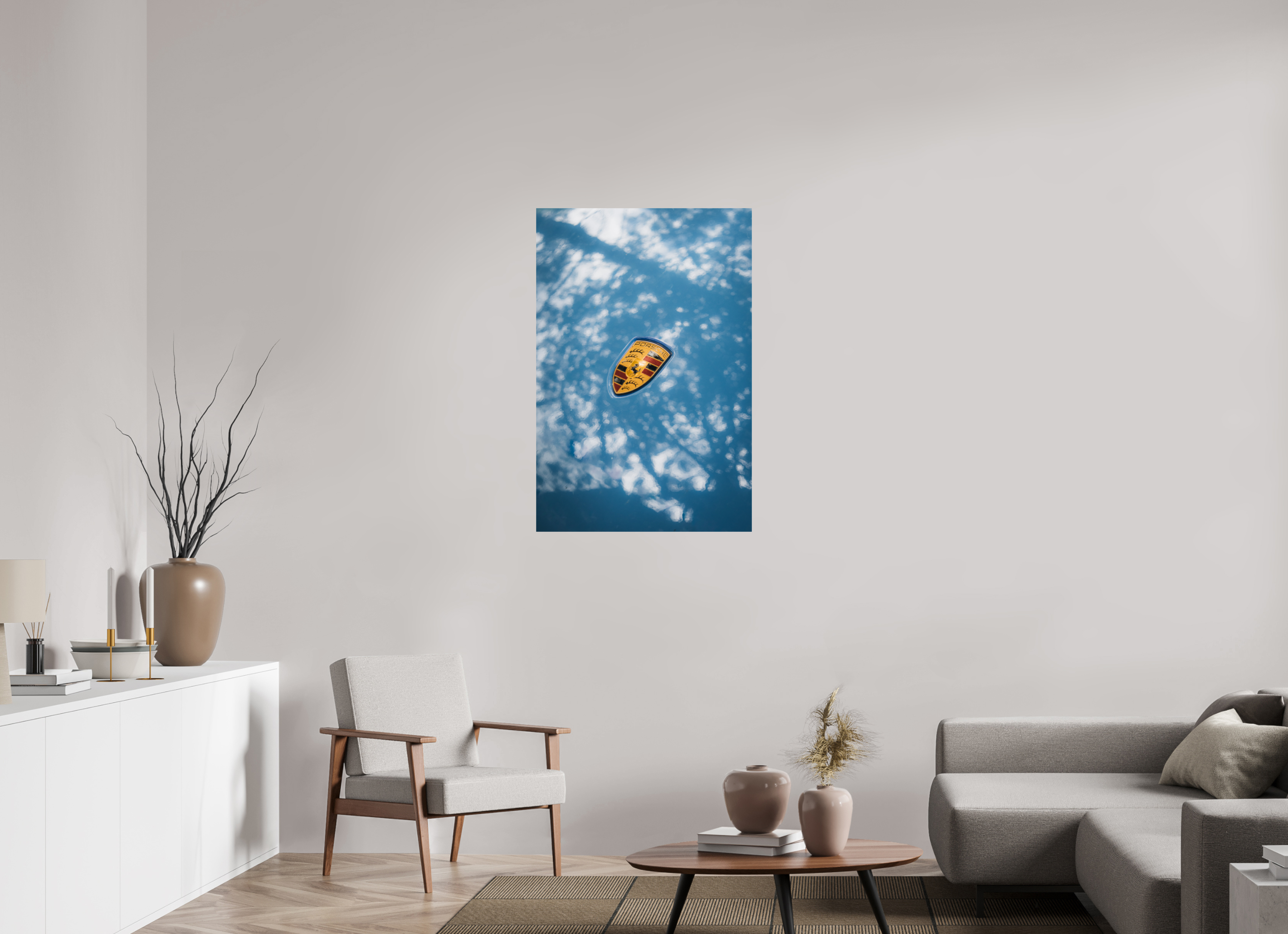 70 x 105 cm, Tirage Fine Art Premium Porsche 911 – Emblème iconique