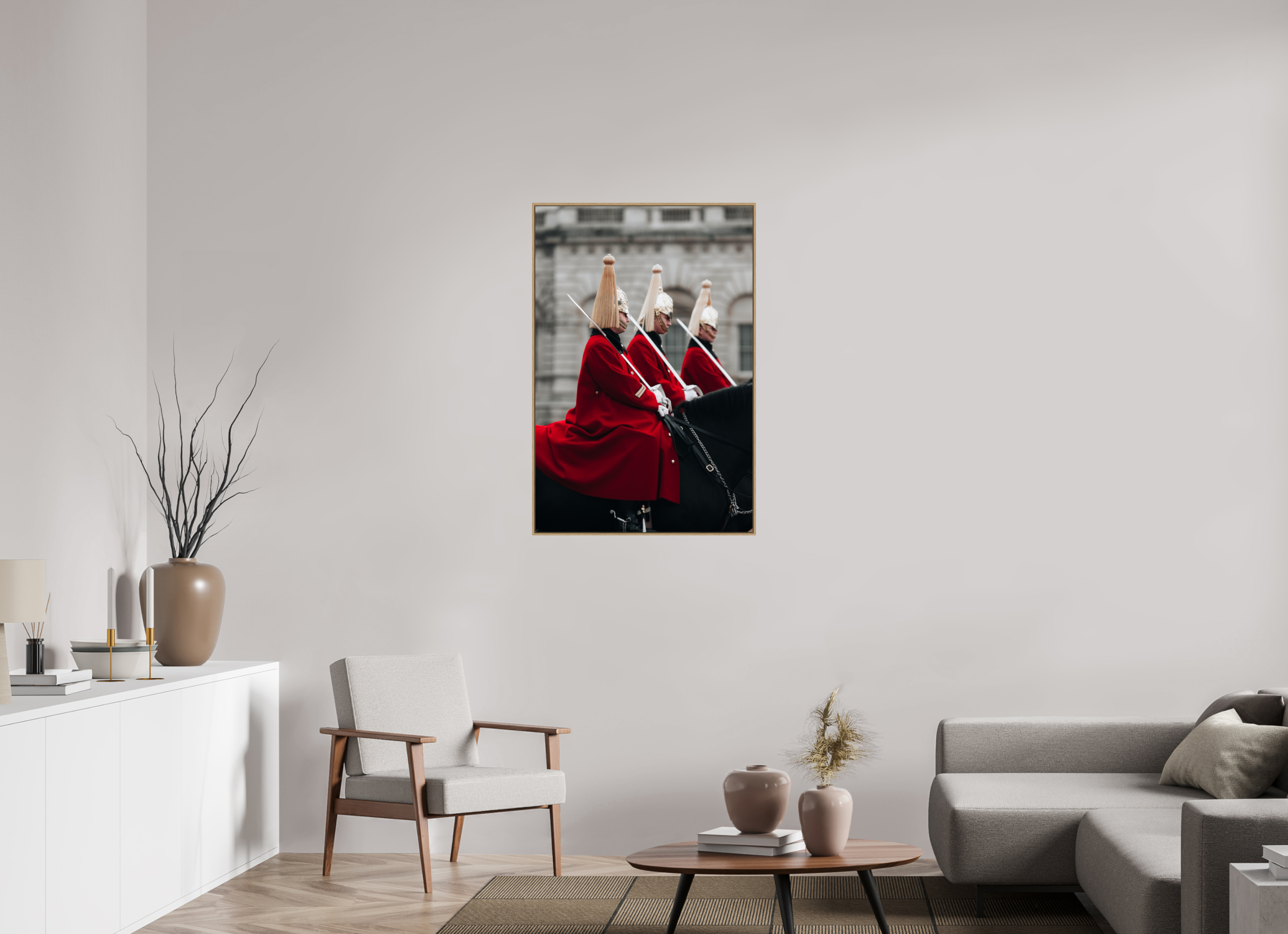 70 x 105 cm, Tirage sous Plexiglas encadré Triple précision – Life Guards