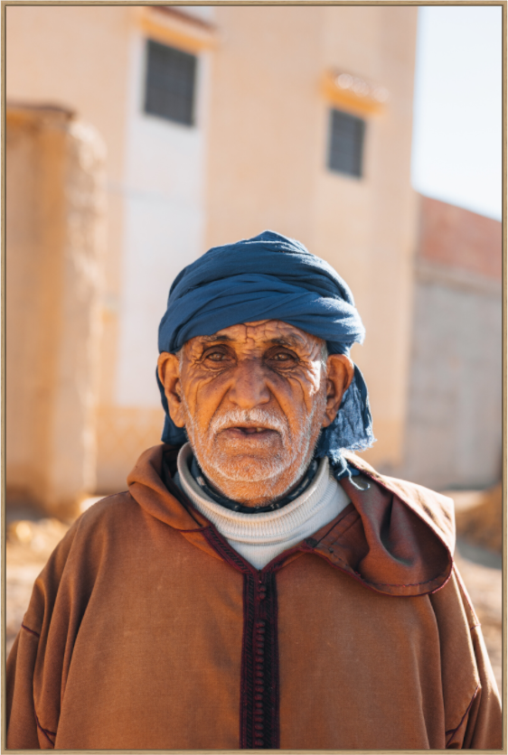 Main image Portrait marocain – Regard intemporel