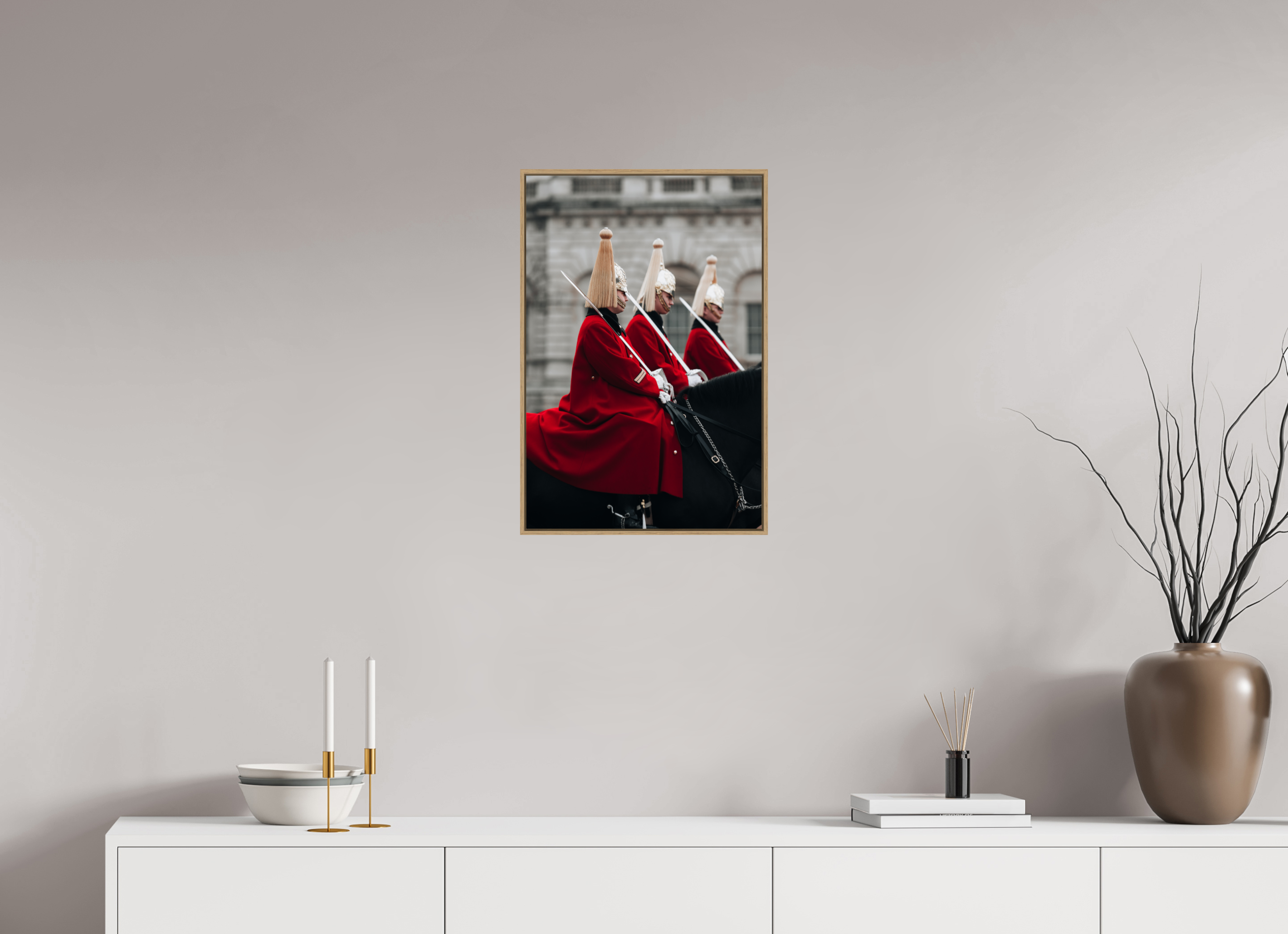 40 x 60 cm, Tirage sous Plexiglas encadré Triple précision – Life Guards