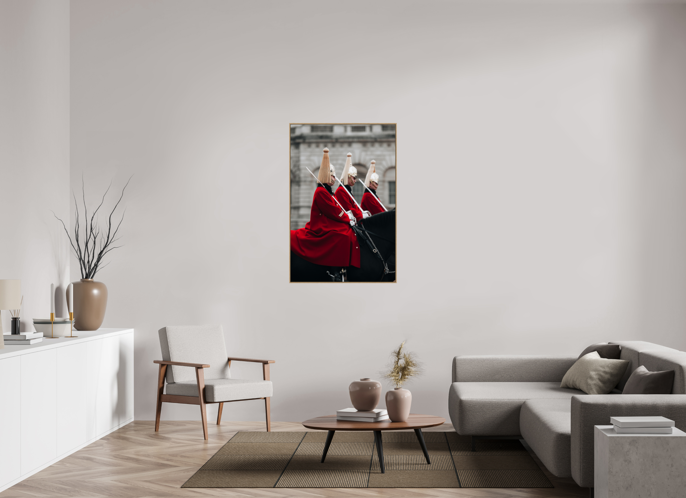 80 x 120 cm, Tirage sous Plexiglas encadré Triple précision – Life Guards