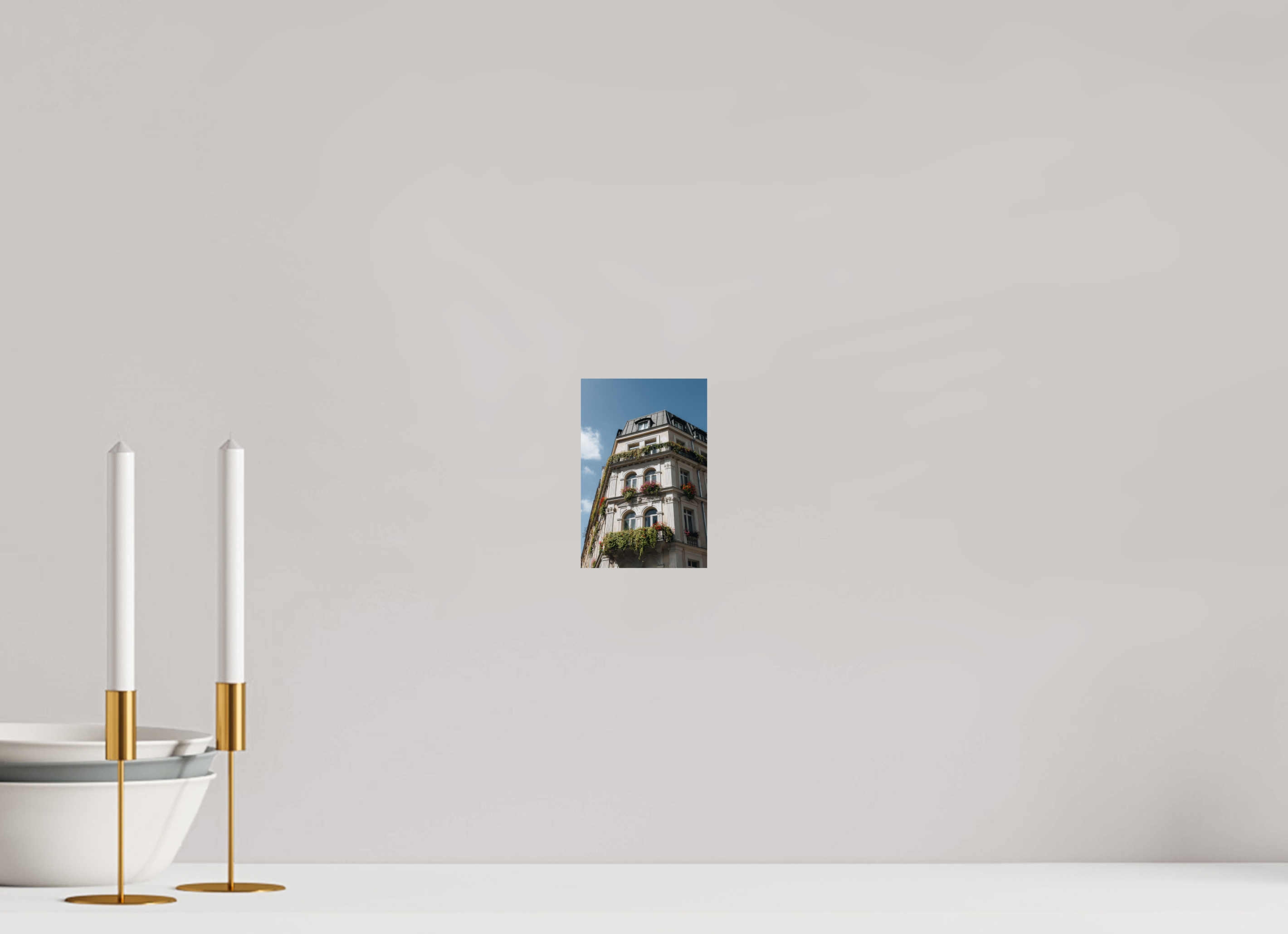 10 x 15 cm, Tirage Fine Art Premium Élégance haussmannienne en été