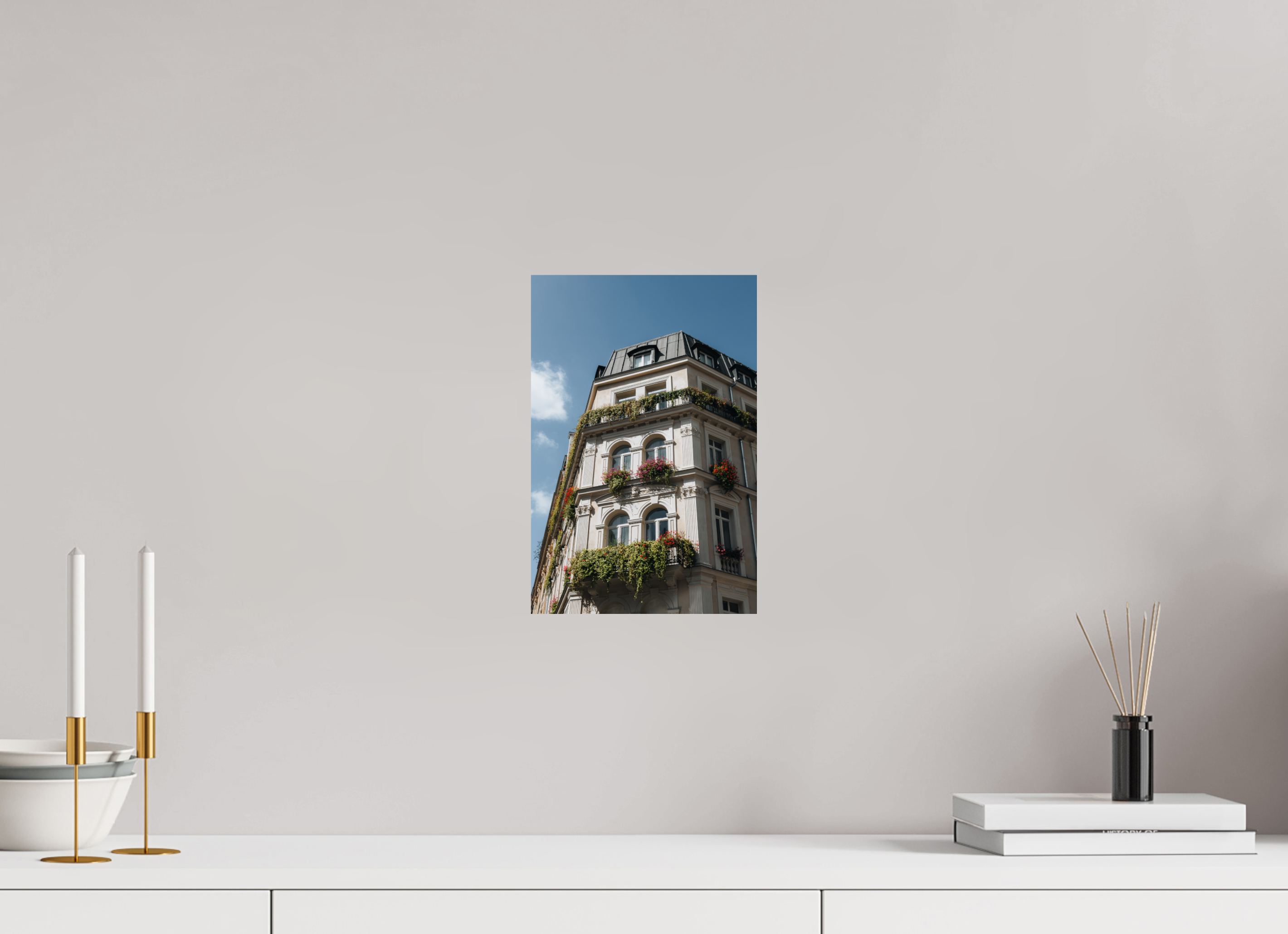 20 x 30 cm, Tirage Fine Art Premium Élégance haussmannienne en été