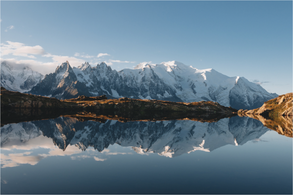 Main image Reflets du Mont-Blanc sur le lac des Cheserys