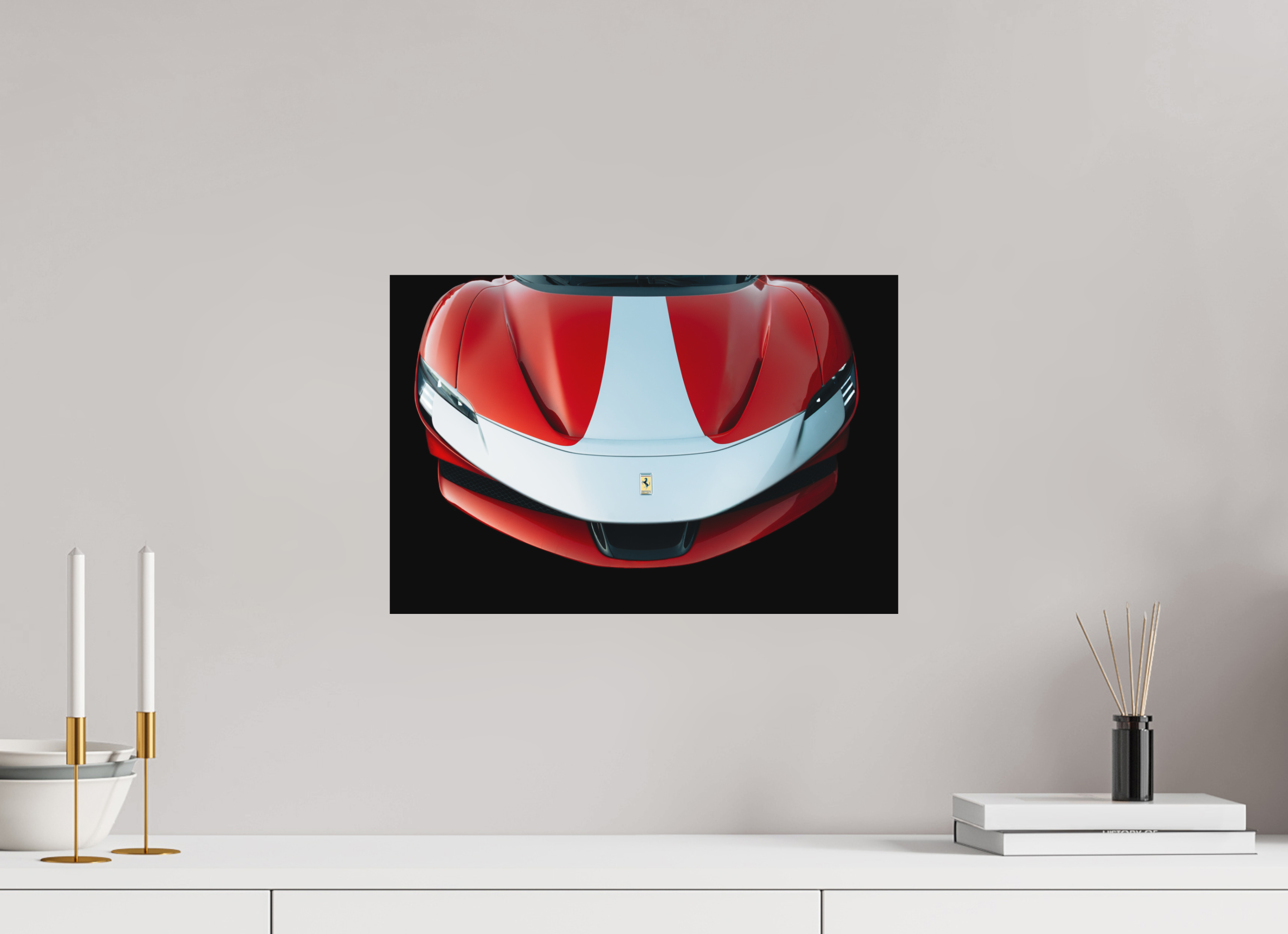 45 x 30 cm, Tirage Fine Art Premium + Ferrari