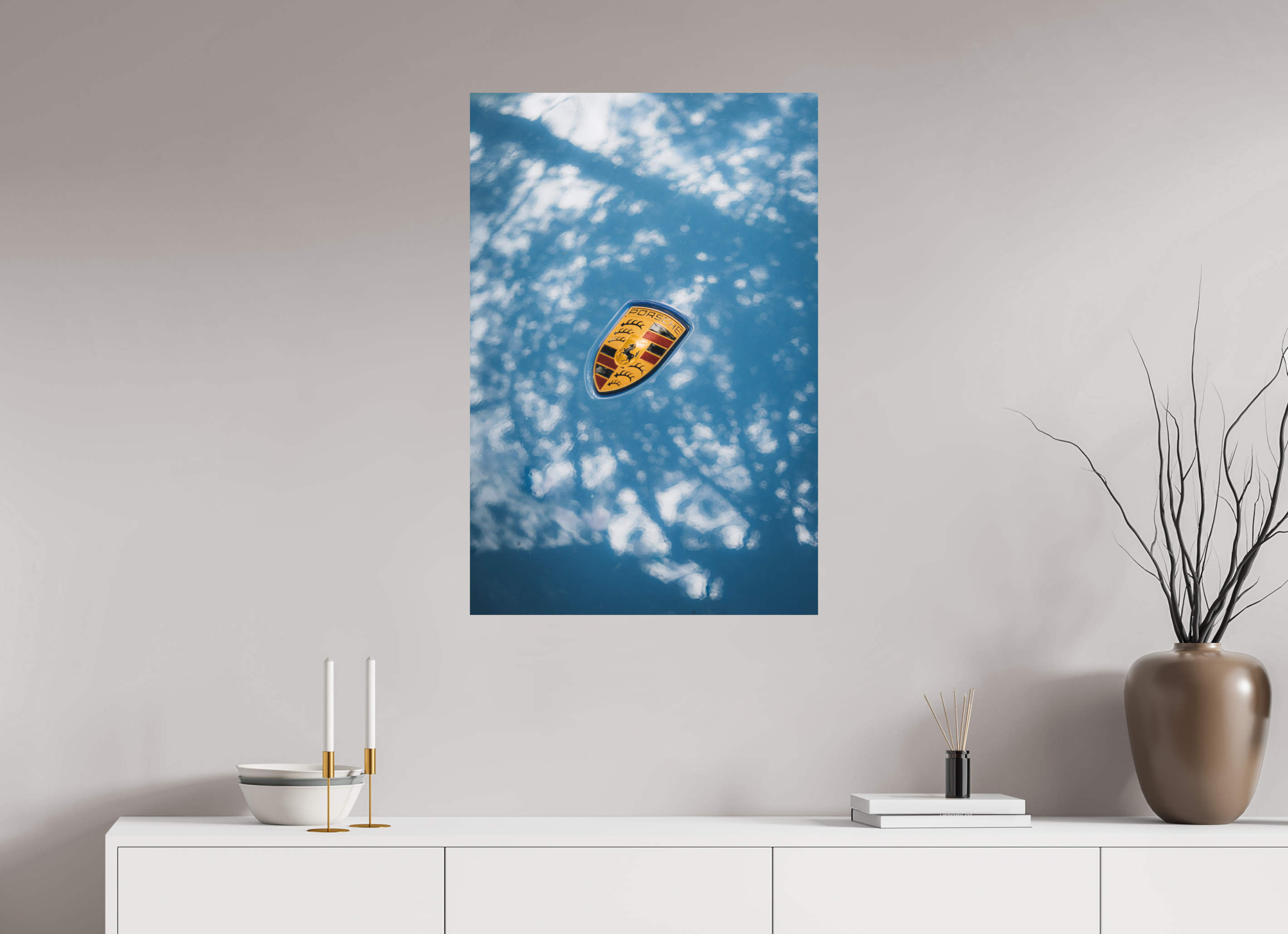 60 x 90 cm, Tirage Fine Art Premium + Porsche 911 – Emblème iconique