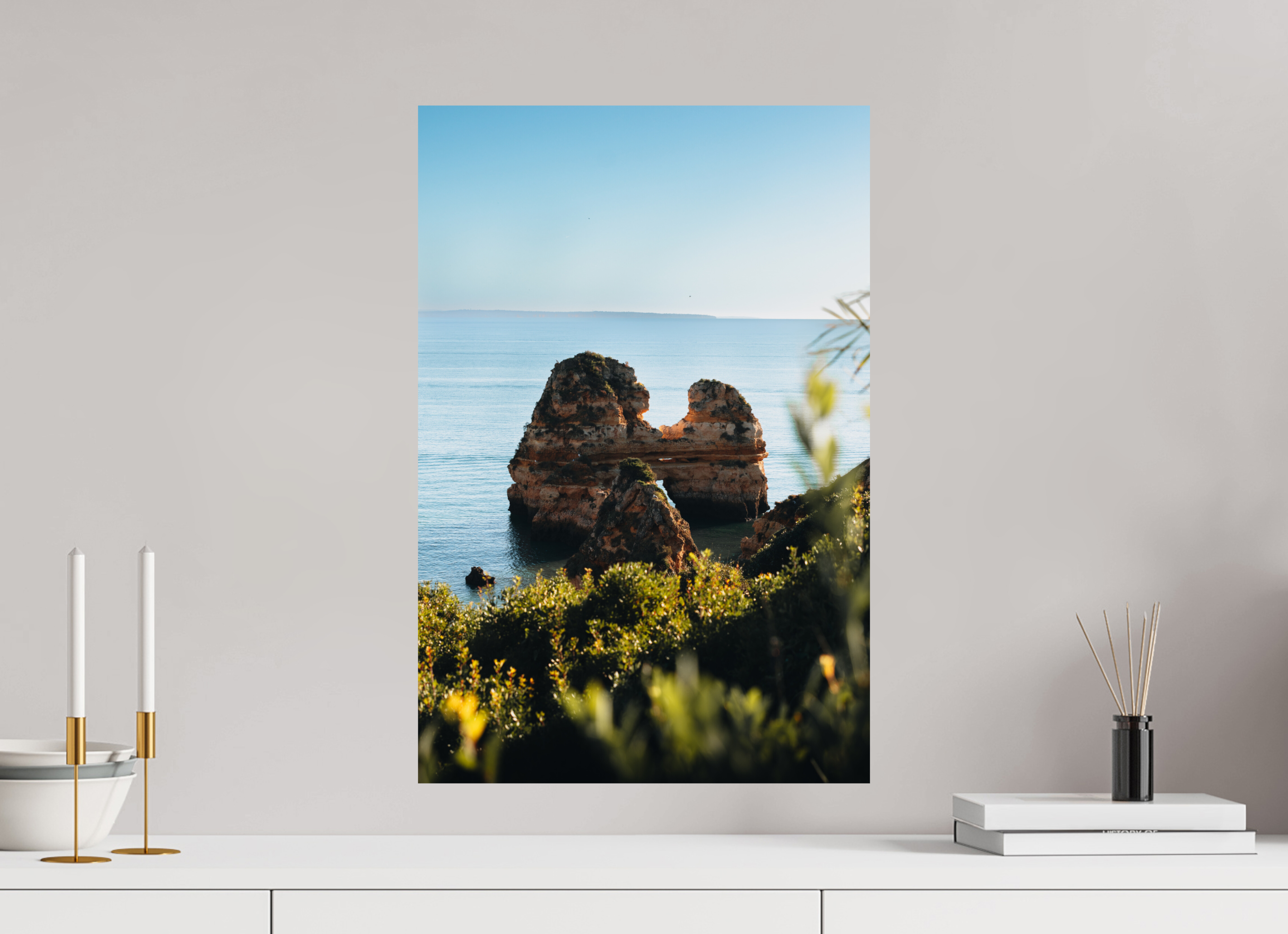 40 x 60 cm, Tirage Fine Art Premium Matin sur la côte de Lagos